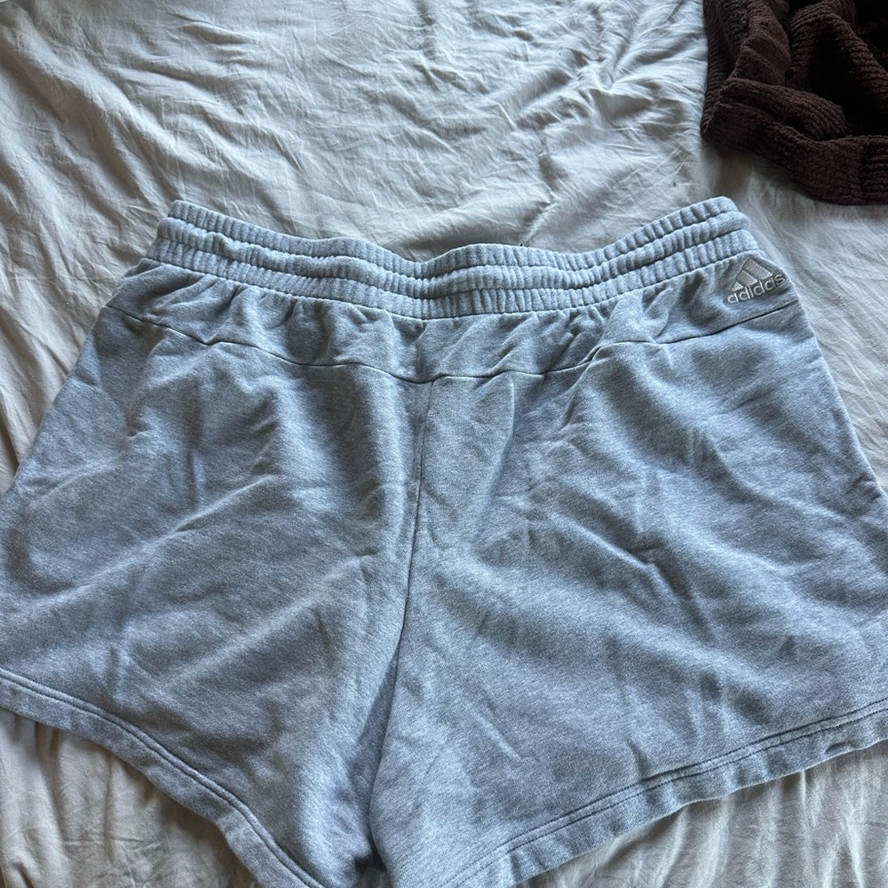 Adidas Women's Athletic Gray Shorts